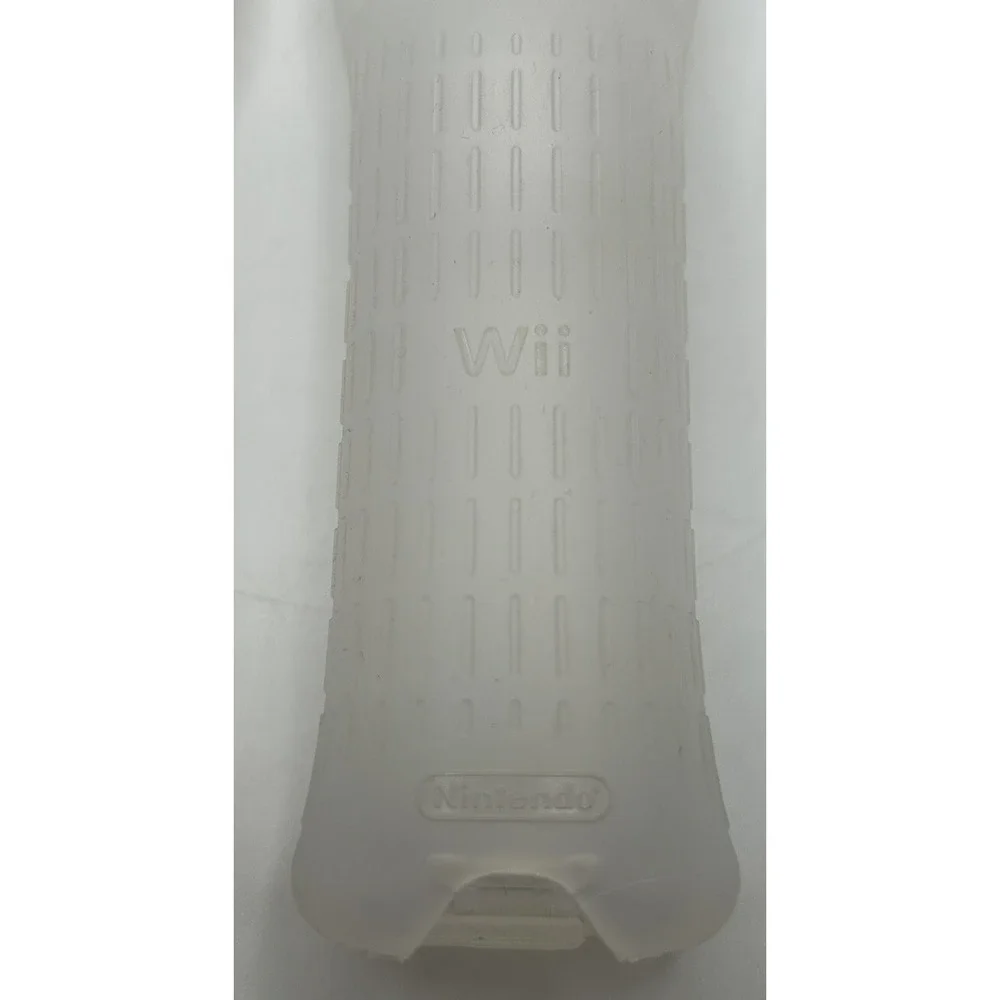 Nintendo Wii Remote Silicone Gel Cover Grip Sleeves Pair Lot of 2 OEM Official